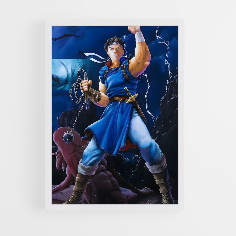 Poster Ryu en Action – affiche Castlevania (vue 3)
